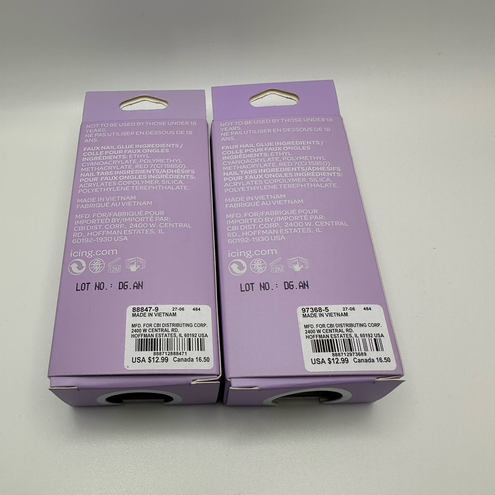 Mix And Match Dream Set 7 Pack Faux Nail Variety Bundle Vibrant Colors L7-4 - Picture 3 of 7